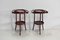 Curved Wooden Barbershop Tables in the Style of Thonet - 1920, Set of 2, Image 1