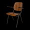 Stackable Industrial Chair with Armrests 1