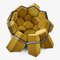 Quartz Sustainable Armchair in Gold Velvet by Biosofa, Image 1