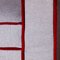 Divano Rafaella in lino grigio e velluto rosso di D3CO, Immagine 10