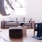 Rafaella Bio Sofa in Grey Linen & Red Velvet by D3CO, Image 3