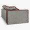 Rafaella Bio Sofa in Grey Linen & Red Velvet by D3CO, Image 7