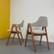 Teak Compass Chairs by Kai Kristiansen for Sva Møbler, Denmark, 1960s, Set of 6 3