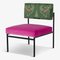 Aurea Bio Lounge Chair in Velvet & Silk by Biosofa 2