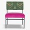 Aurea Bio Lounge Chair in Velvet & Silk by Biosofa, Image 1