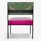 Aurea Bio Lounge Chair in Velvet & Silk by Biosofa 3