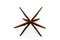 Mid-Century Round Teak & Glass Spider Coffee Table by Vladimir Kagan for Sika Mobler, 1960s 2