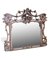 19th Century French Gilt Overmantle Mirror with Central Eagle 1