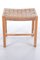 Danish Vintage Side Stool in Woven Seagrass, 1960s, Image 3