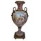 French Ormolu-Mounted Porcelain Hand-Painted Vase, 19th-Century 1