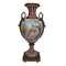 French Ormolu-Mounted Porcelain Hand-Painted Vase, 19th-Century 14