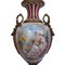 Vaso in porcellana dipinta a mano, Francia, XIX secolo, Immagine 8