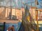 Les marins sur le porte de Rimini, Oil on Canvas, Image 3