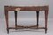 Early 19th Century Walnut and Marble Top Console Table, Set of 2, Image 9