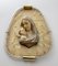 Mid-Century Torchon Frame in Murano Glass with Madonna Di Venini, 1950s, Image 9