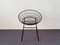 Black KM05 Wire Stool by Cees Braakman & Adriaan Dekker for Pastoe, 1960s, Image 3