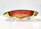 Orange Red Sommerso Glass Ashtray by Flavio Poli, Italy 10