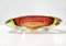 Orange Red Sommerso Glass Ashtray by Flavio Poli, Italy, Image 10