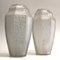 French Art Deco Geometric Vases from Etaleune, 1930s, Set of 2 3