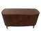 Vintage Danish Teak Veneer Sideboard with Tambour Doors, 1950s, Image 13