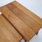 Modernist Oak Nesting Tables, 1960s, Set of 3, Image 6