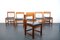 Vintage Solid Teak Dining Chairs, Denmark, 1960s, Set of 6 4