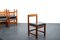 Vintage Solid Teak Dining Chairs, Denmark, 1960s, Set of 6, Image 8