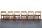 Vintage Solid Teak Dining Chairs, Denmark, 1960s, Set of 6, Image 3