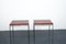 Tavolini da architetto vintage di Knud Joos per Jason Møbler, anni '50, set di 2, Immagine 8