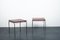 Tavolini da architetto vintage di Knud Joos per Jason Møbler, anni '50, set di 2, Immagine 1