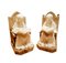 Monk-Shaped Alabaster and Marble Book Holders, Set of 2 1