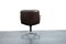 Vintage German Office Chair in Brown Leather, 1960s, Image 17