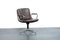 Vintage German Office Chair in Brown Leather, 1960s, Image 14