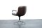 Vintage German Office Chair in Brown Leather, 1960s, Image 5