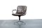 Vintage German Office Chair in Brown Leather, 1960s, Image 16