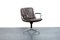 Vintage German Office Chair in Brown Leather, 1960s, Image 15