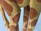 Giraffa in legno intagliato a mano, anni '90, Immagine 4