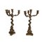 Antike französische Ormolu Dore Kerzenständer aus Bronze, 19. Jh., 2er Set 5