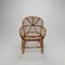 Mid-Century Rattan Side Chair, 1960s 7