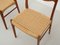 Paper Cord Chairs by Arne Choice Iversen for Glyngøre Teak, Set of 4 4