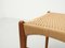Paper Cord Chairs by Arne Choice Iversen for Glyngøre Teak, Set of 4 21
