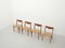 Paper Cord Chairs by Arne Choice Iversen for Glyngøre Teak, Set of 4 10