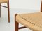 Paper Cord Chairs by Arne Choice Iversen for Glyngøre Teak, Set of 4 15
