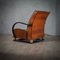 Fauteuils Mid-Century en Noyer, Laiton et Velours, Italie, 1940, Set de 2 12