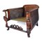 Antique English Walnut Caned Armchair 10
