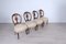 Walnut Chairs by Luigi Filippo, Italy, 1800s, Set of 4 1
