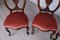Walnut Chairs by Luigi Filippo, Italy, 1800s, Set of 4 10