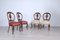 Walnuss Stühle von Luigi Filippo, Italien, 1800er, 4er Set 7
