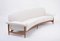 Large Mid-Century White Sofa by Johannes Andersen for Trensum, Image 4