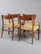 CH23 Dining Chairs by Hans J Wegner for Carl Hansen & Son, Denmark 1950s, Set of 4 3